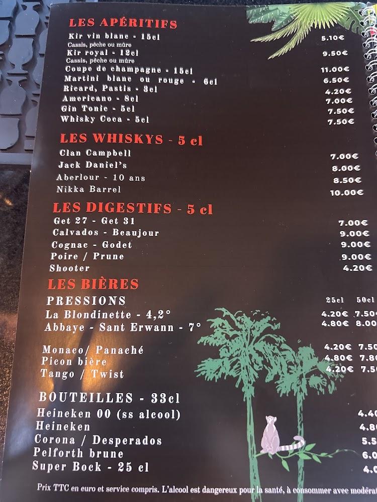 Au pavillon - Menu Image 4